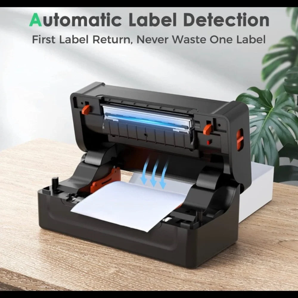Gbasics Inkless Shipping Label Printer NEW